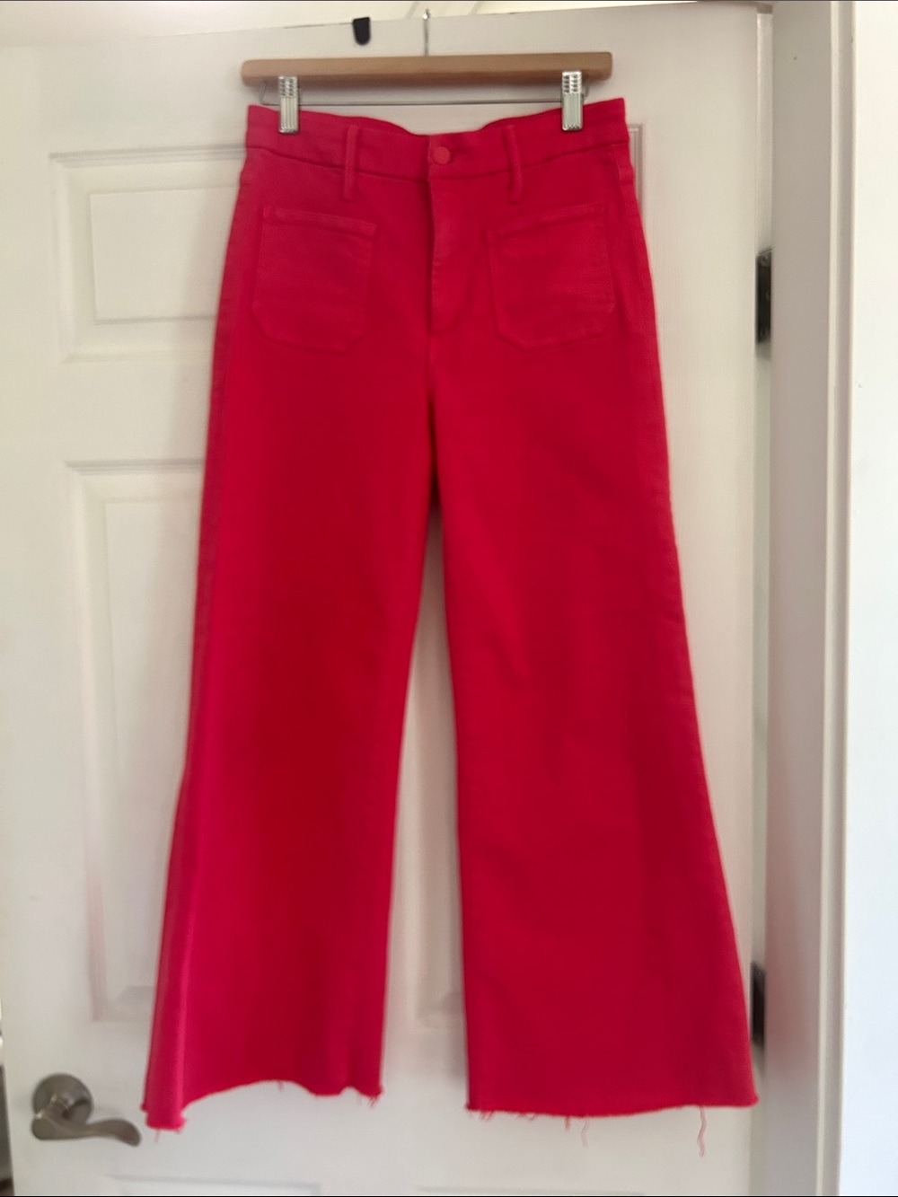 MOTHER 
The Patch Pocket Roller in Geranium Pink!!